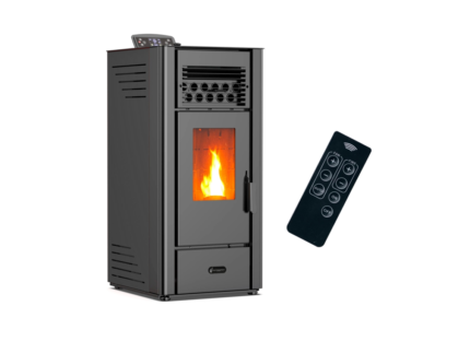 Salamandra A Pellets A Ar Anita 10 Kw Preto Sannover